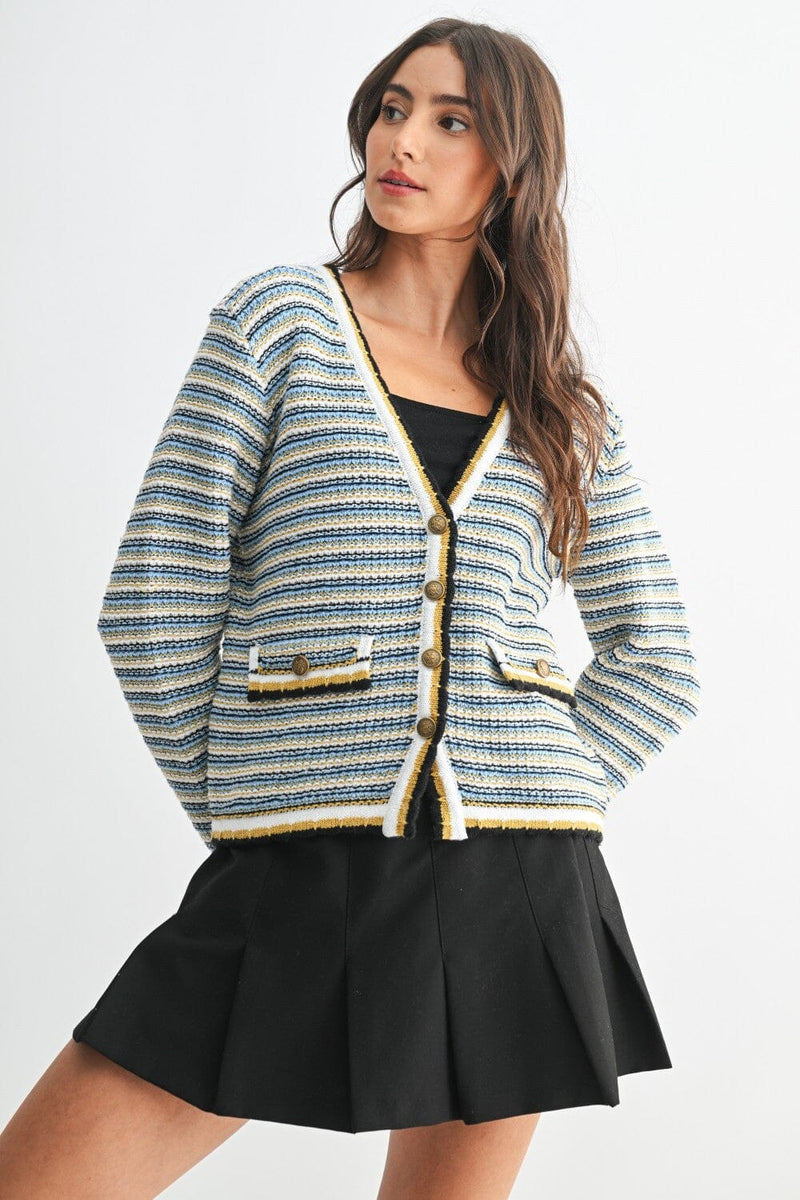 Arielle Knit Cardigan-Sweaters-Uniquities