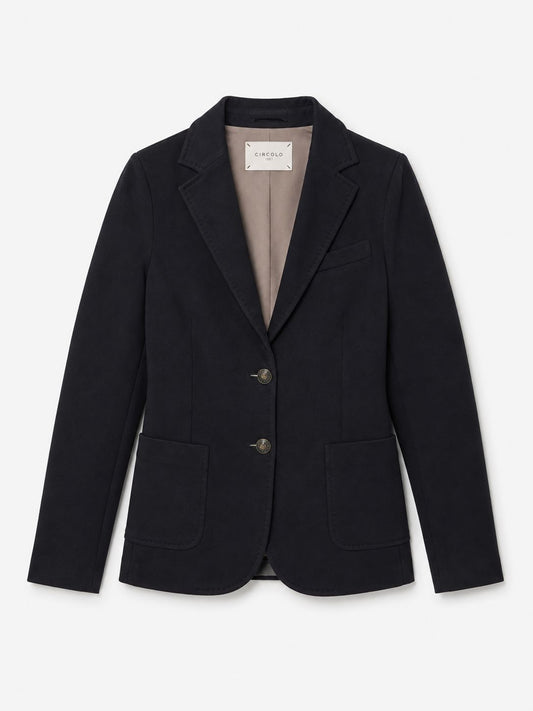 Button Fleece Blazer-Jackets-Uniquities