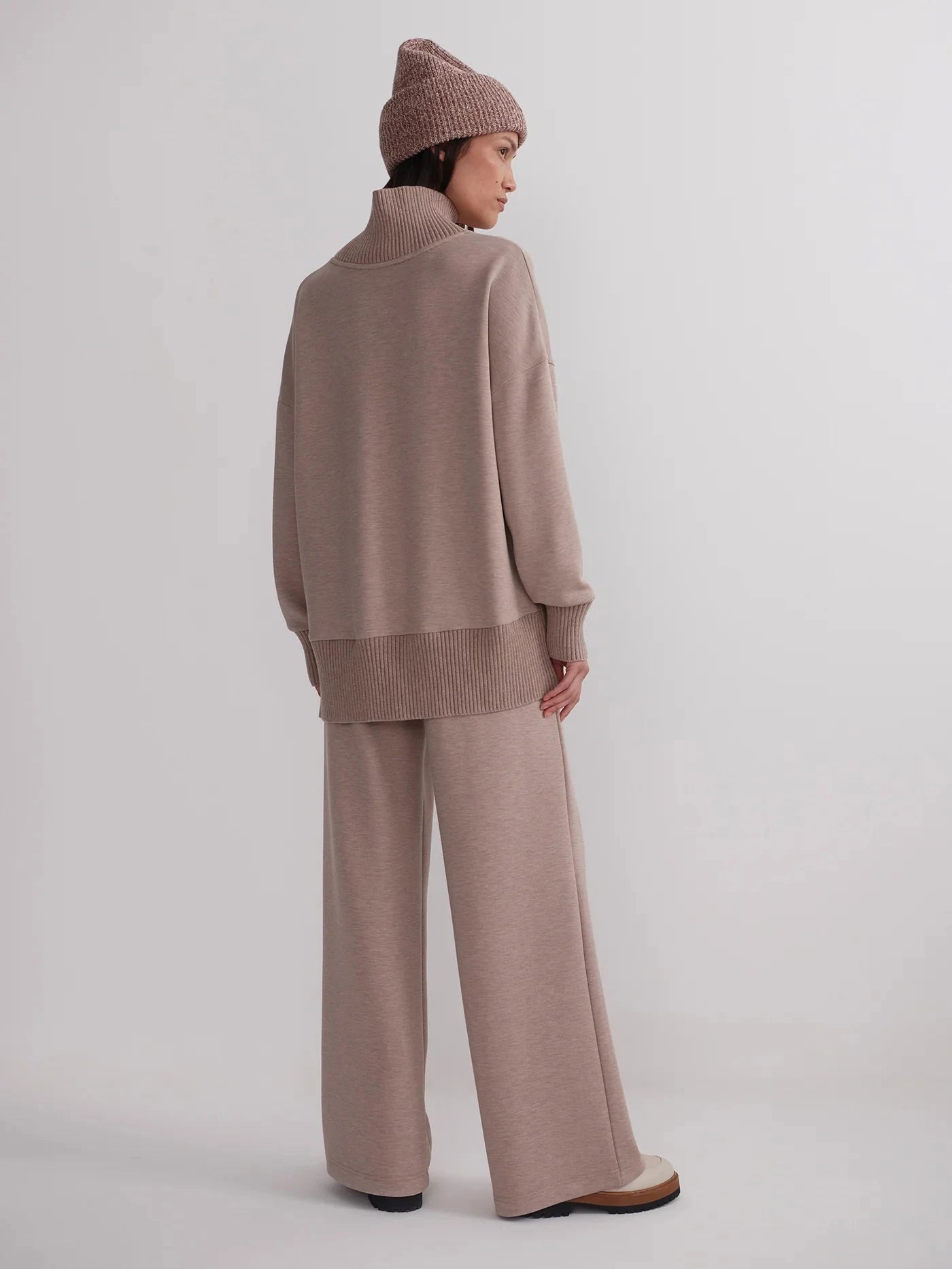 Barker High Neck Sweat-Sweaters-Uniquities