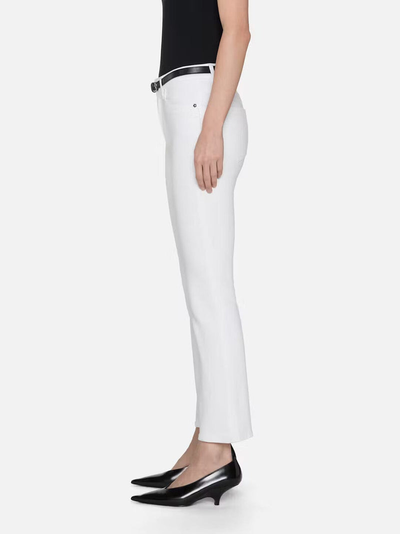 Reboot Crop Jeans in White-Denim-Uniquities