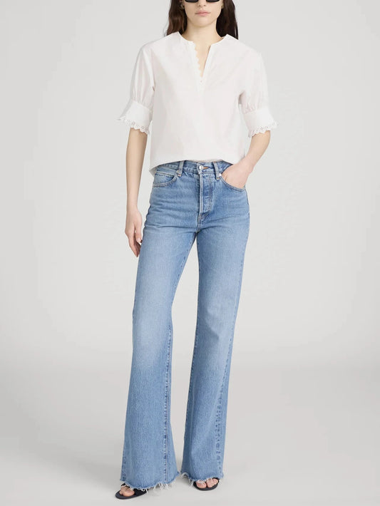 Keepsake Popover Top-Tops/Blouses-Uniquities