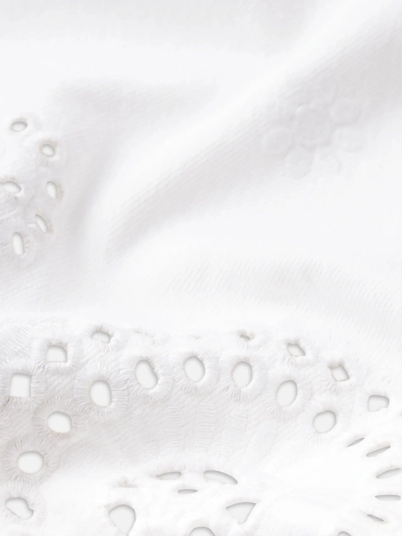 Eyelet Wide Flare-Denim-Uniquities