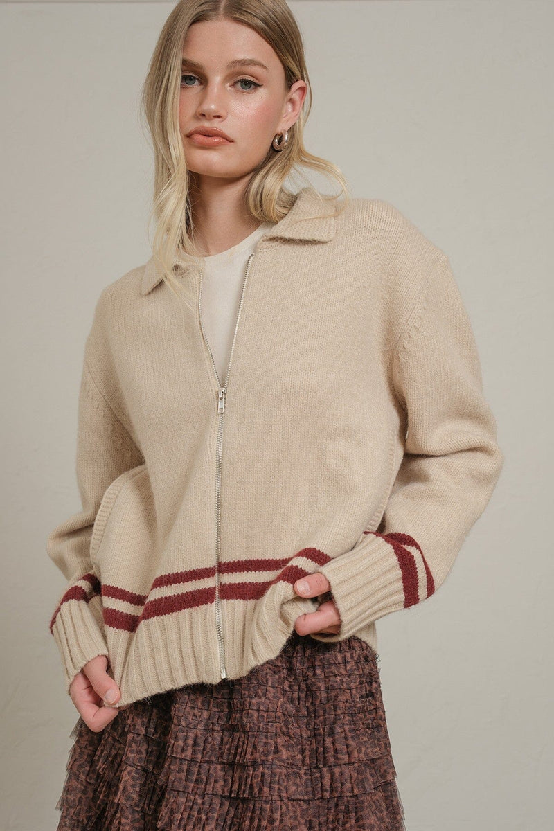 Scout Varsity Zip Jacket-Sweaters-Uniquities