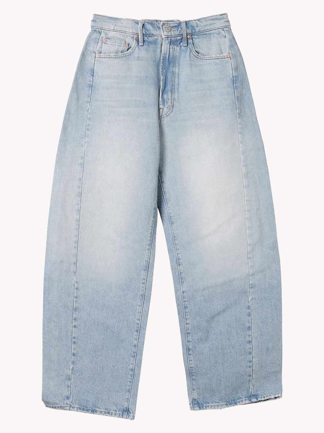 The Full Pipe Flood Jeans in Back Pedal-Denim-Uniquities