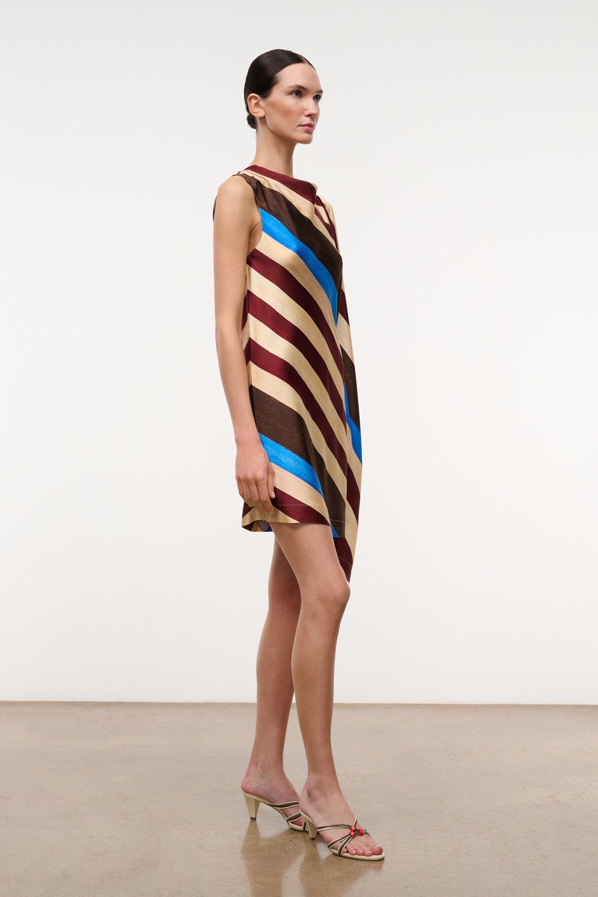 Sabina Silk Dress-Dresses-Uniquities