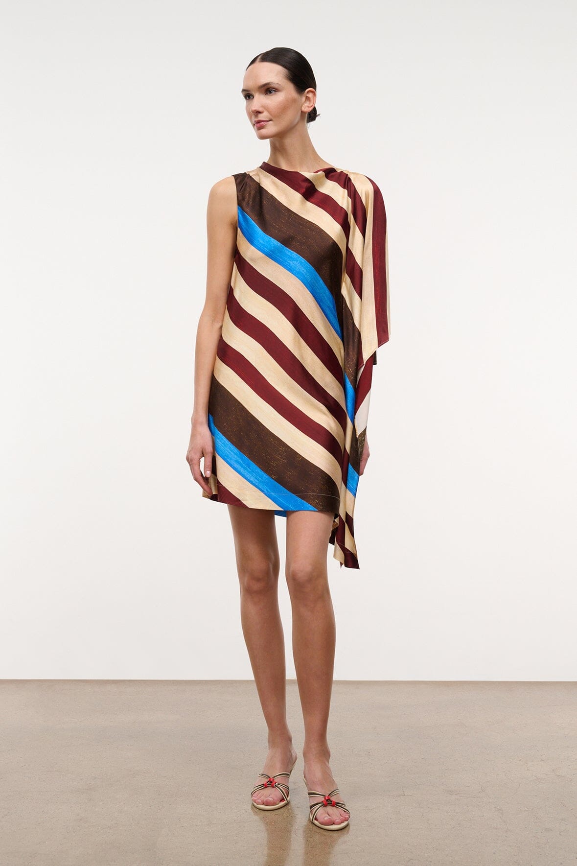 Sabina Silk Dress-Dresses-Uniquities