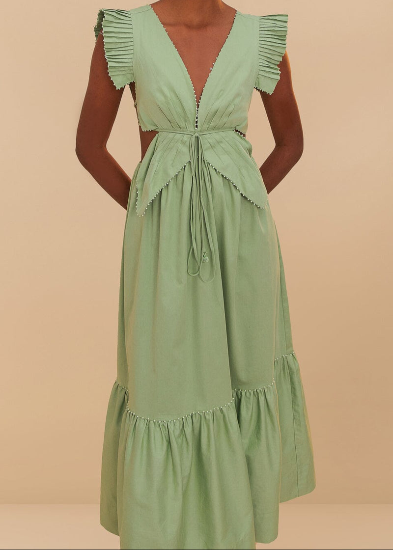 Butterfly Midi Dress-Dresses-Uniquities