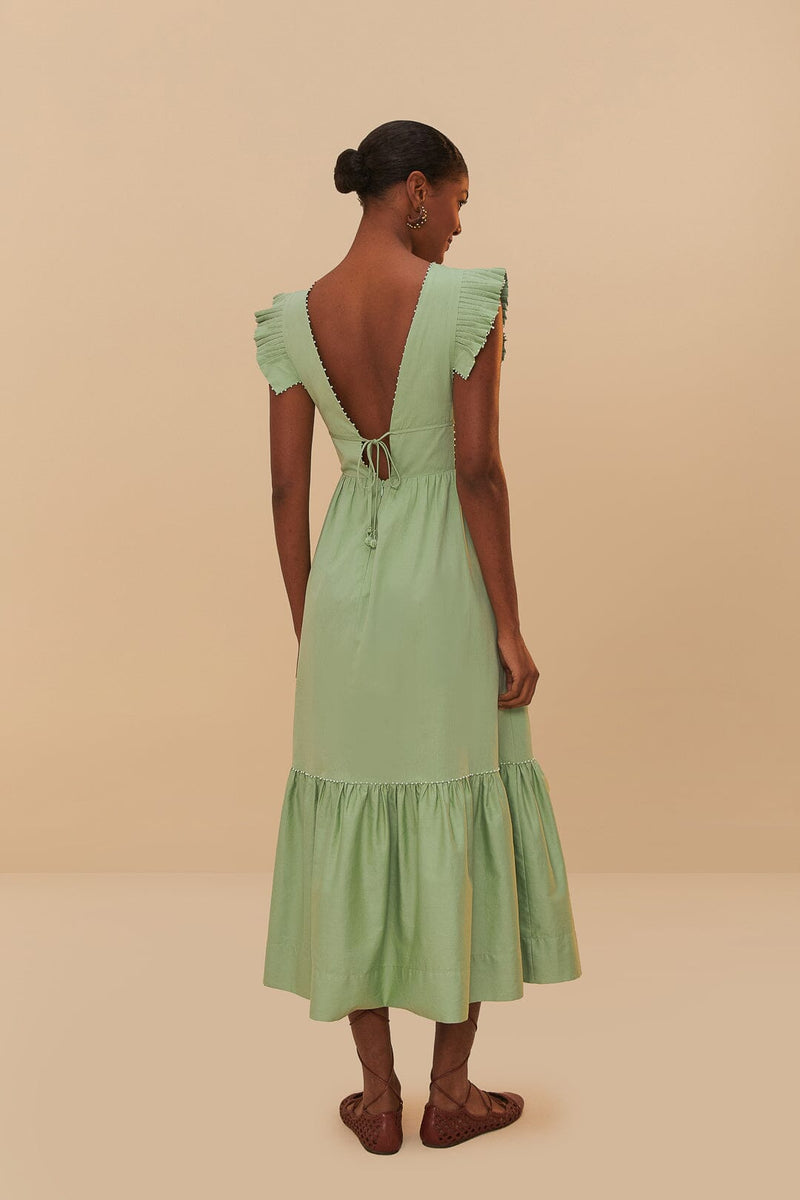 Butterfly Midi Dress-Dresses-Uniquities