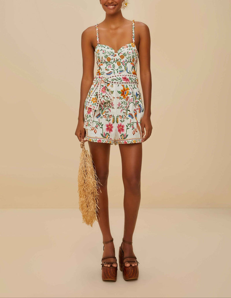 Delicate Forest Romper-Jumpsuits & Rompers-Uniquities