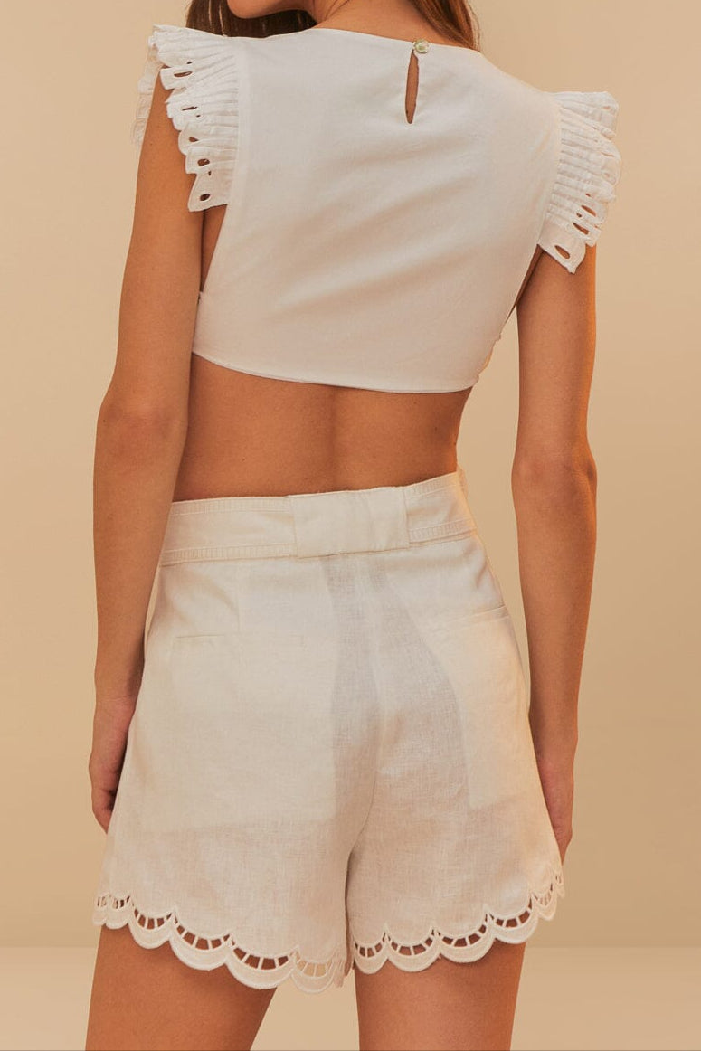 Butterfly Richelieu Blouse-Tops/Blouses-Uniquities