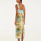 Royal Sea Maxi Dress-Dresses-Uniquities