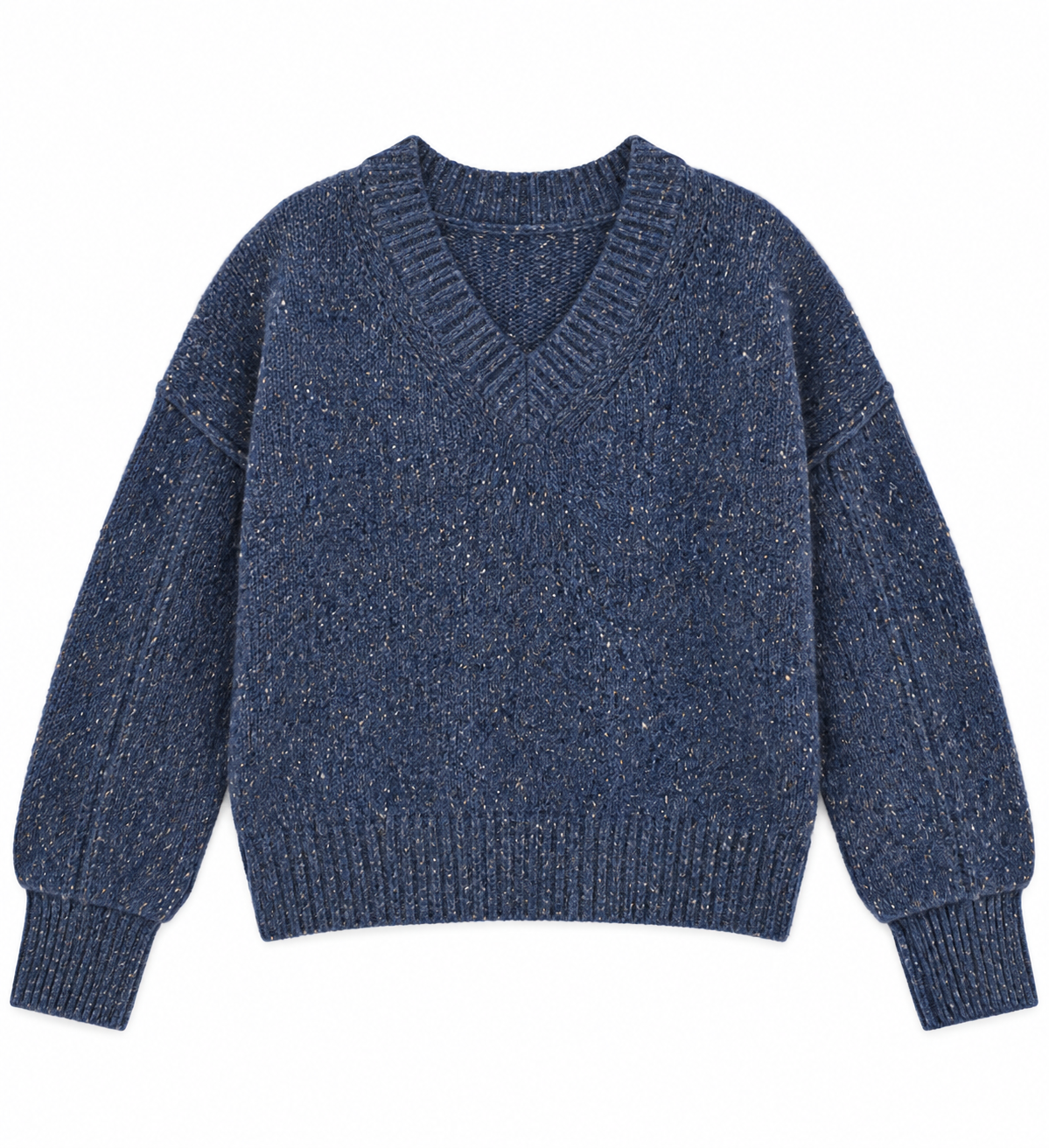 Boxy V-Neck Sweater