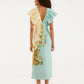 Marine Garden Midi Dress-Dresses-Uniquities