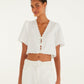 Artisanal Roses Top-Tops/Blouses-Uniquities