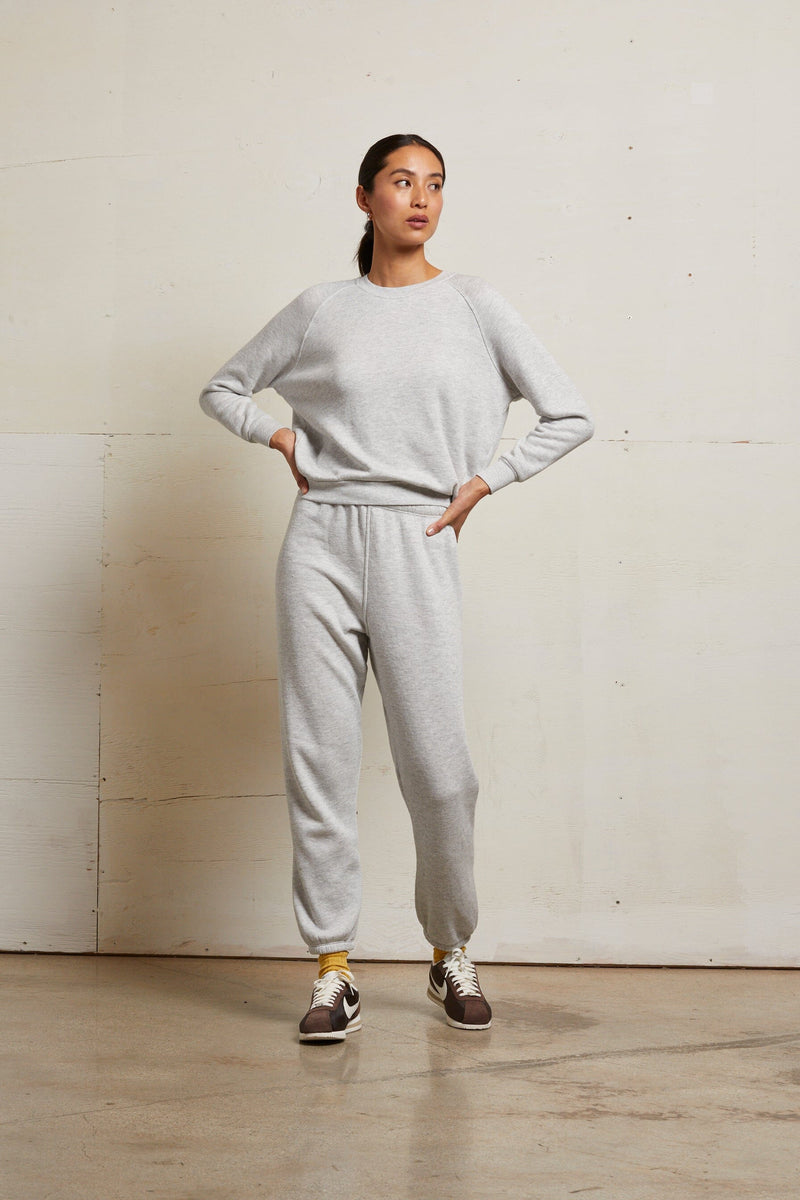 Stevie Fleece Easy Sweatpant-Lounge-Uniquities