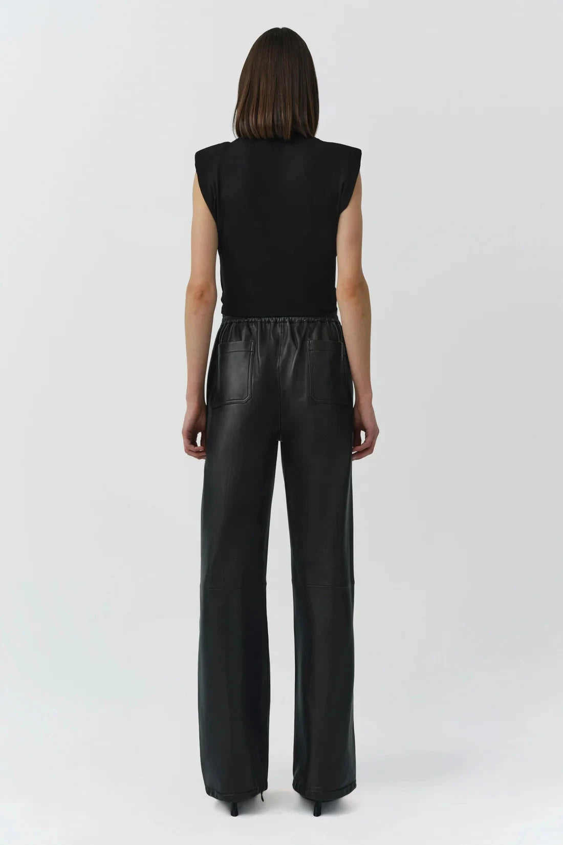 Estelle Wrap Crop Tee Tops/Blouses Simkhai 