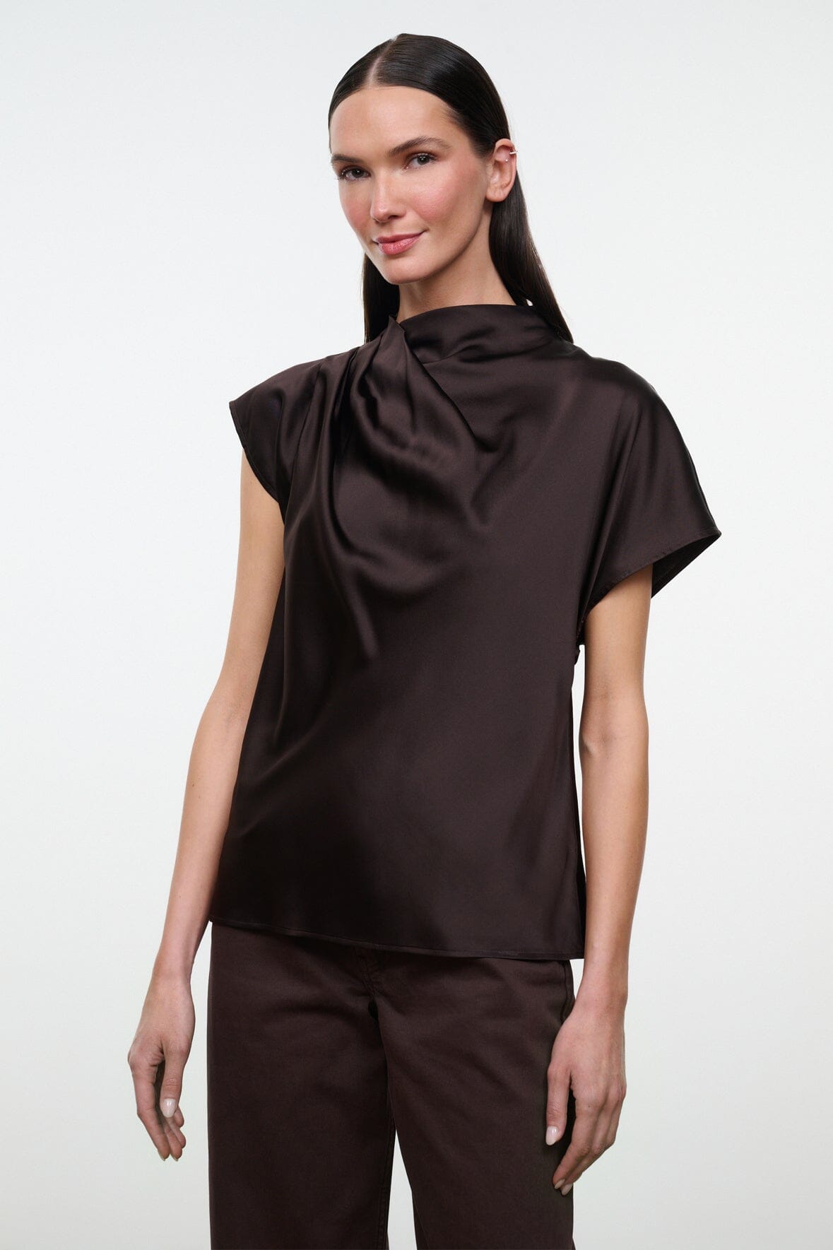 Davina Silk Top by Staud - Image 2