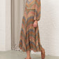 Sunray Long Sleeve Dress