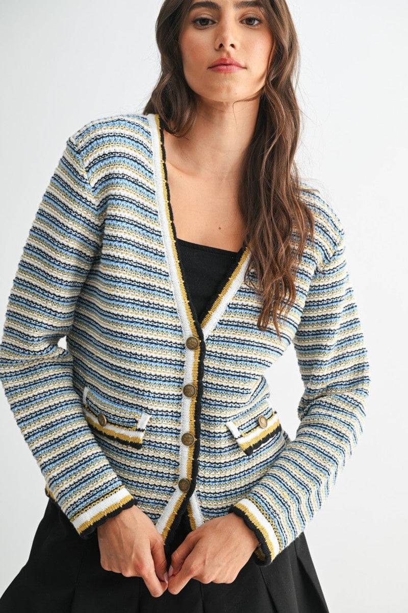 Arielle Knit Cardigan-Sweaters-Uniquities