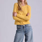 Sheer Luxury Raglan Crew Sweaters Minnie Rose 