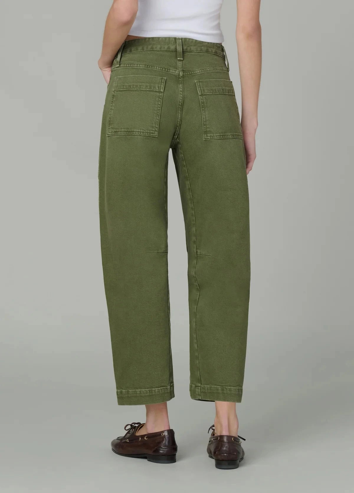 Double Pocket Barrel Jean-Denim-Uniquities