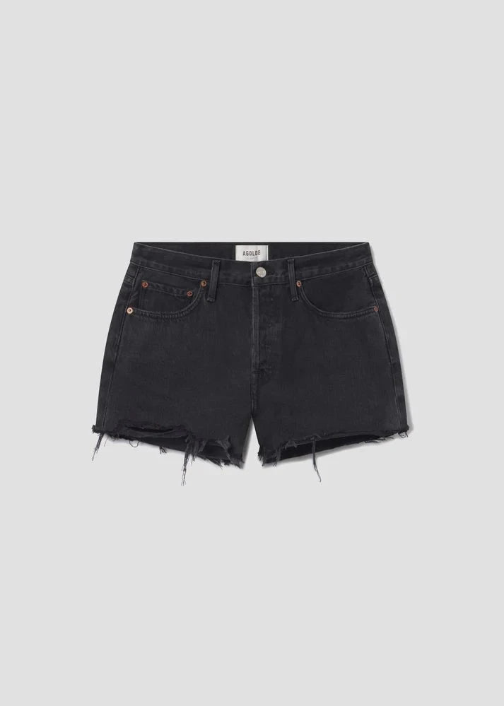 Parker Short in Theme-Denim-Uniquities