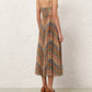 Sunray Pleated Picnic Dress