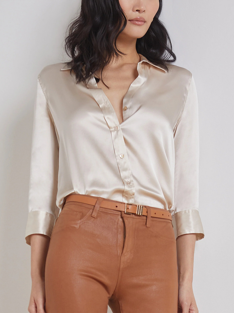 Dani 3/4 Sleeve Blouse-Tops/Blouses-Uniquities