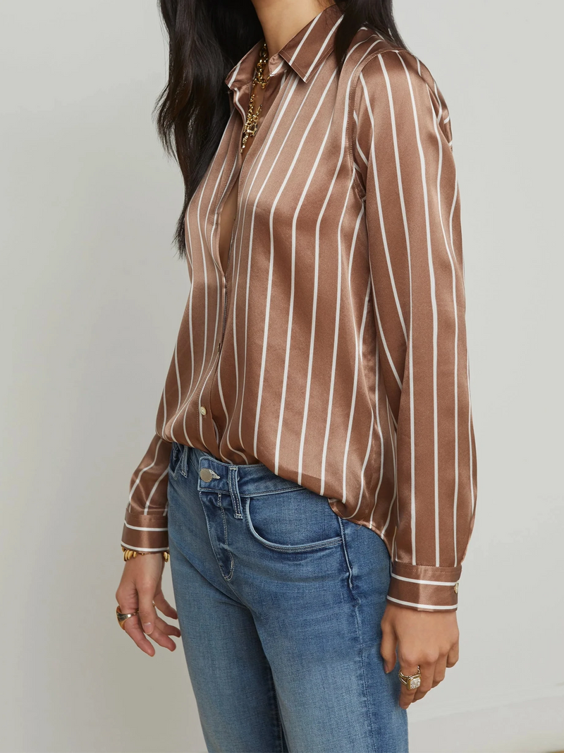 Tyler Long Sleeve Blouse-Tops/Blouses-Uniquities