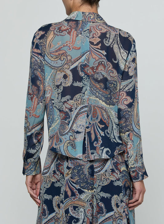 Cosette Crop Hi Low Shirt-Tops/Blouses-Uniquities