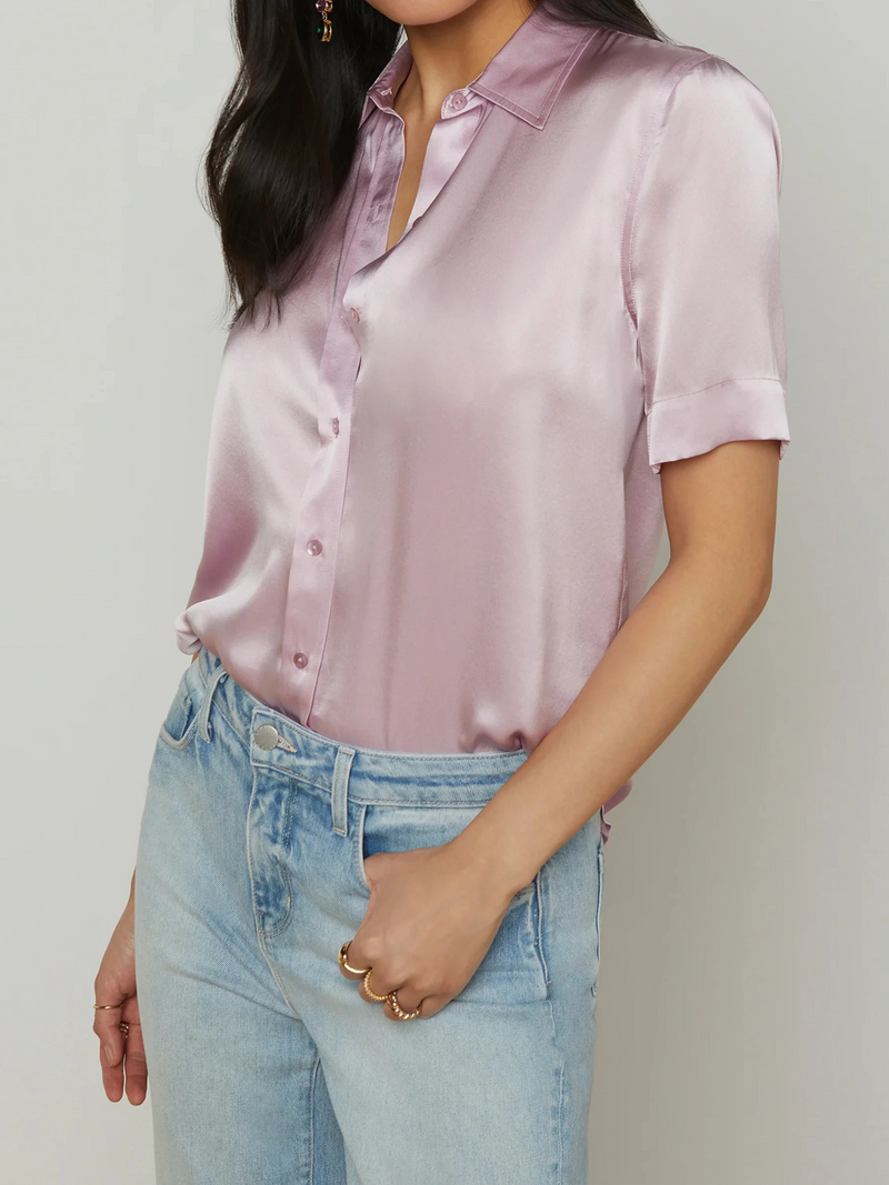 Ellah Short Sleeve Blouse-Tops/Blouses-Uniquities