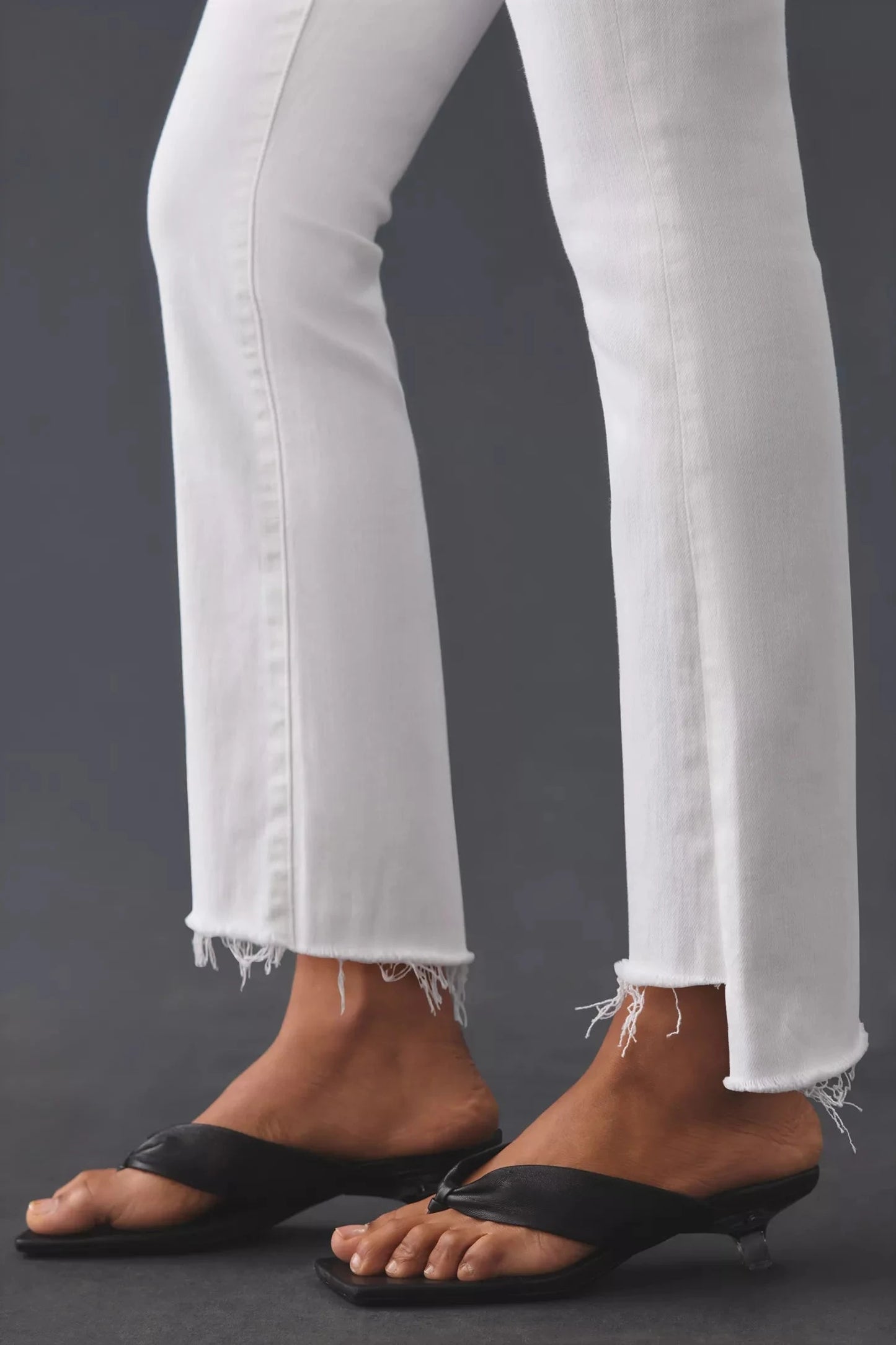 The Insider Crop Step Fray Jeans-Denim-Uniquities