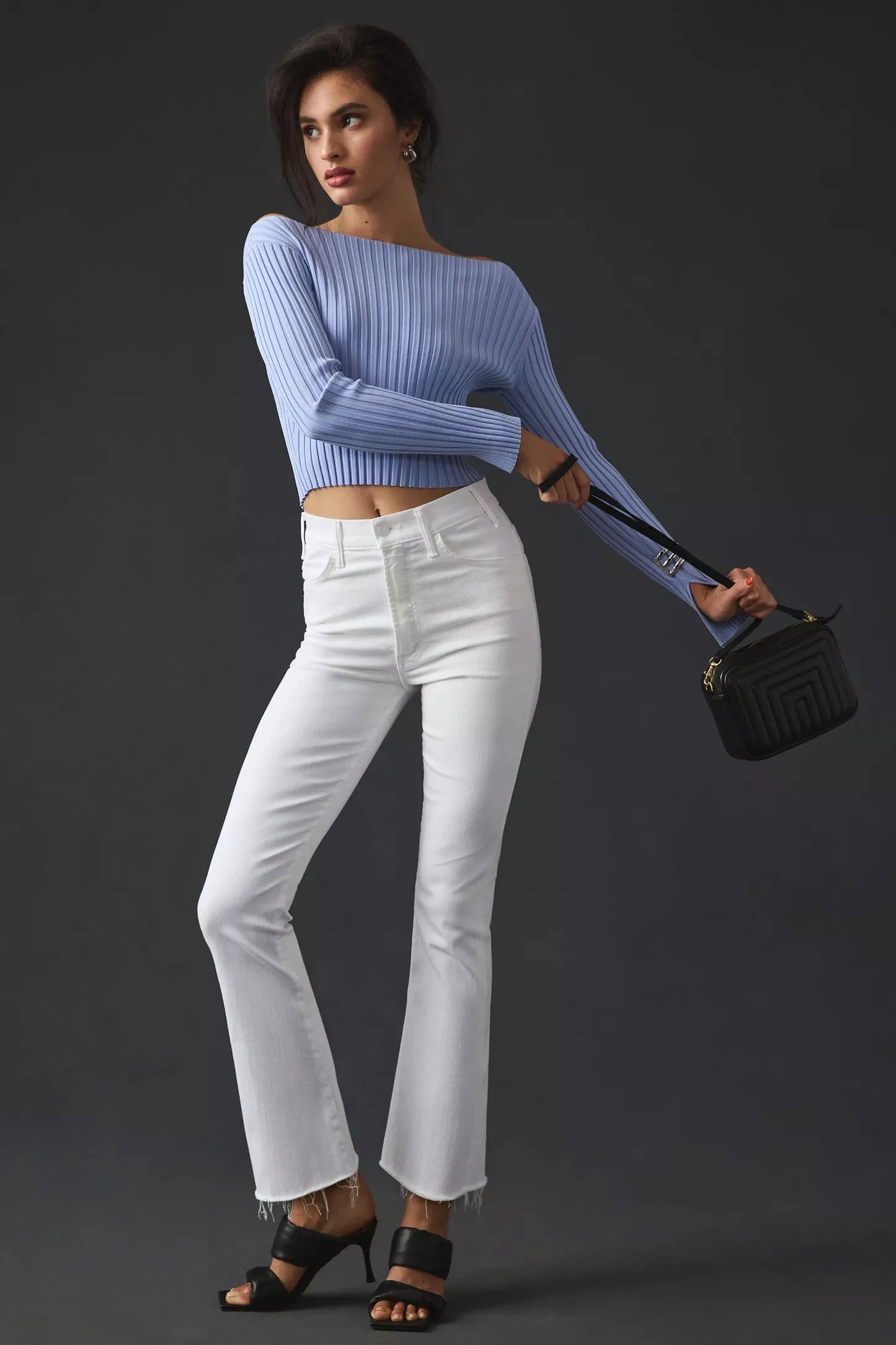 The Hustler Ankle Fray Jeans-Denim-Uniquities