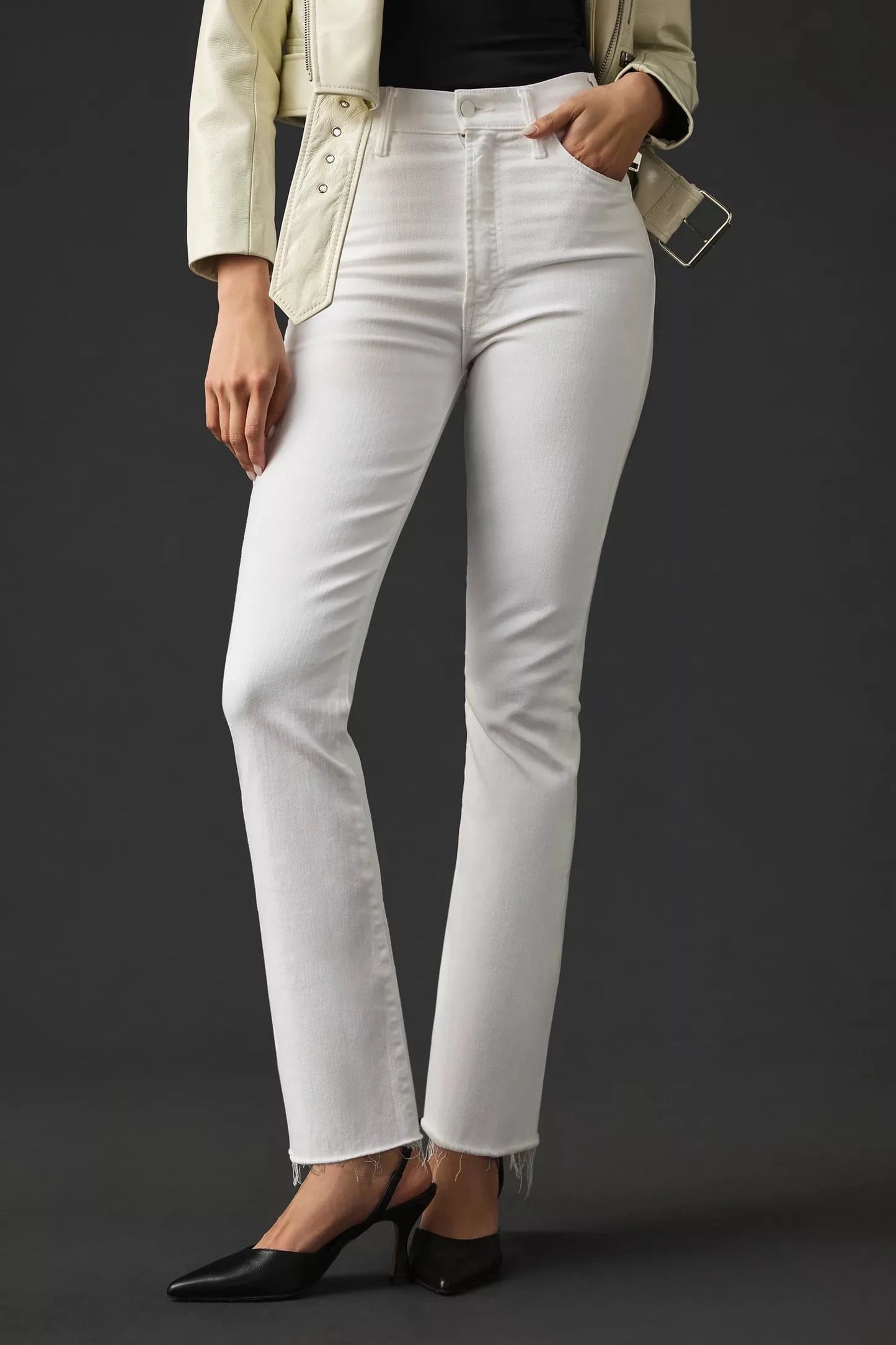 The Hustler Ankle Fray Jeans-Denim-Uniquities