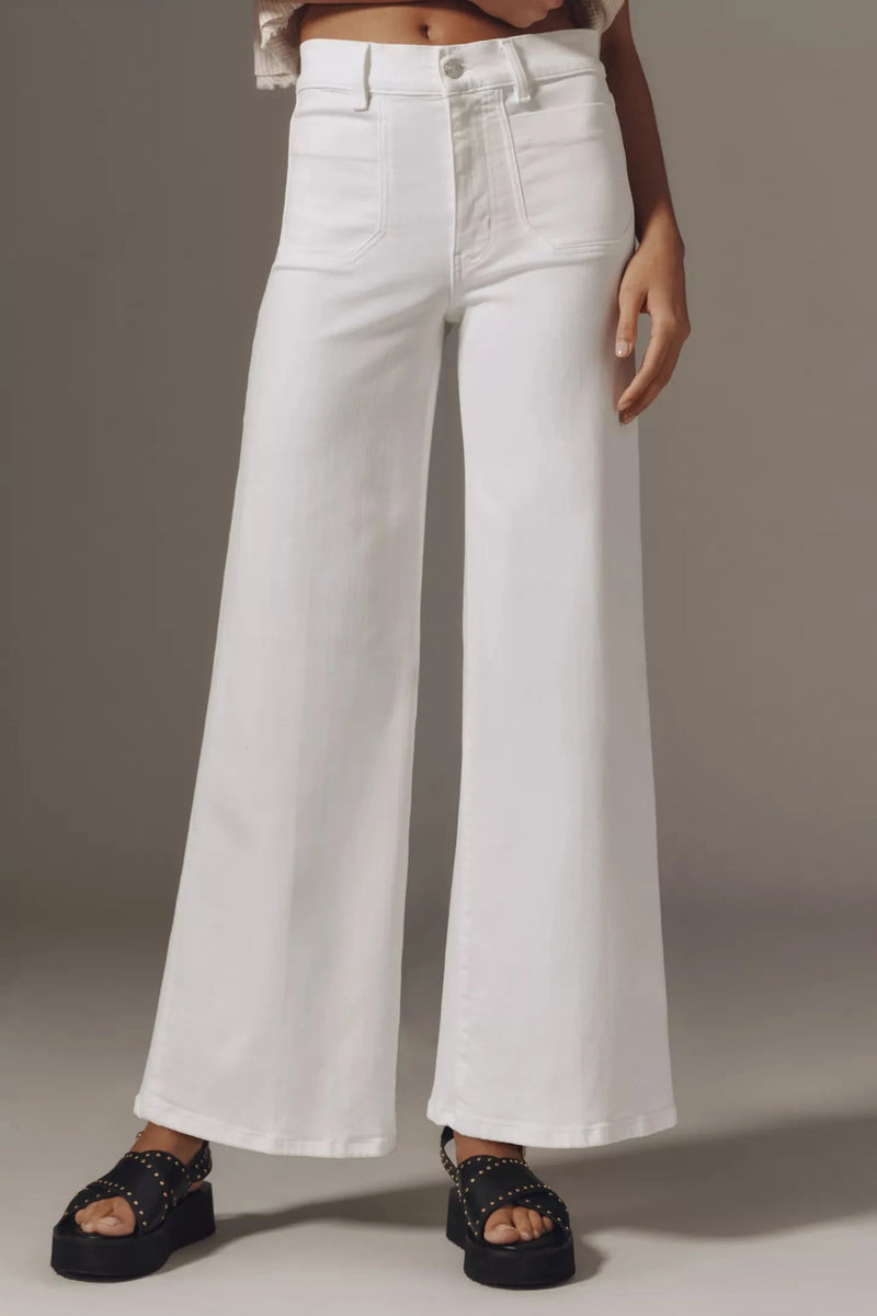 Le Slim Palazzo Modernist Pocket Jeans-Denim-Uniquities