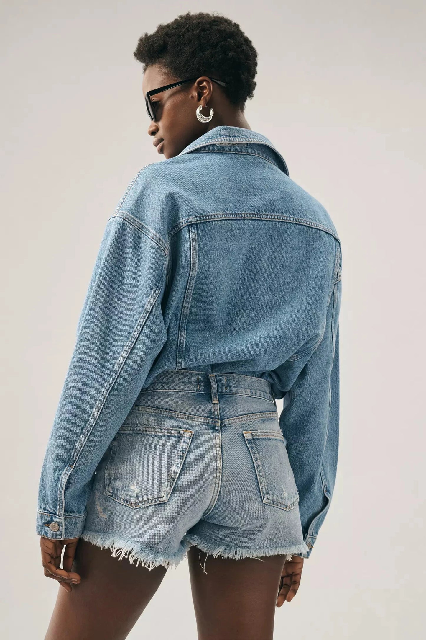 Parker Short in Swapmeet-Denim-Uniquities