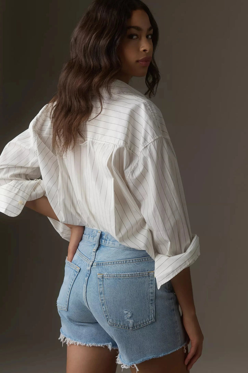 Parker Long Short in Swapmeet-Denim-Uniquities