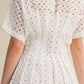 Leighton Eyelet Shirt Dress-Dresses-Uniquities