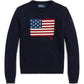 Flag Crewneck Pullover Sweaters Ralph Lauren 