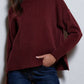 Boxy Solid Crew-Tops/Blouses-Uniquities