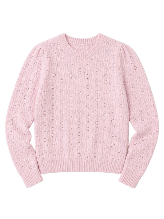 4-ply Fancy Stitch Crew-Sweaters-Uniquities