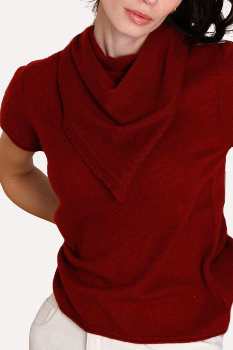Cashmere Fringe Neckerchief