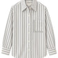 Double Layer Boyfriend Shirt-Tops/Blouses-Uniquities