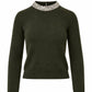 Daro Embellished Pullover-Sweaters-Uniquities