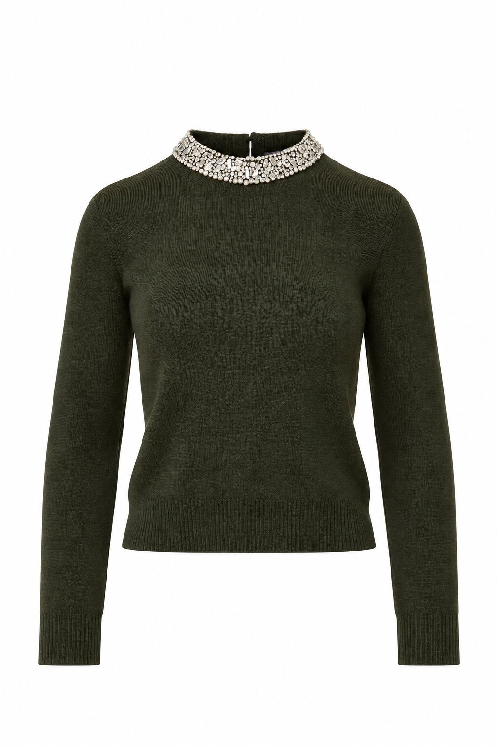 Daro Embellished Pullover-Sweaters-Uniquities