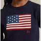 Flag Crewneck Pullover Sweaters Ralph Lauren 