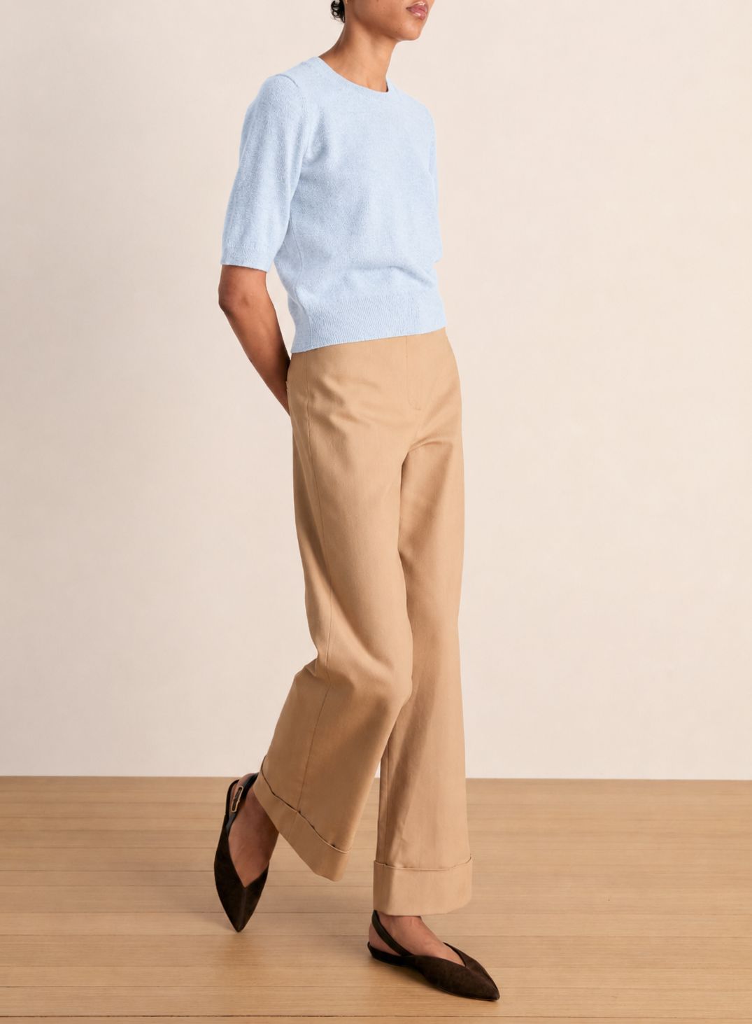 Shana Cashmere Sweater Tops/Blouses Veronica Beard 