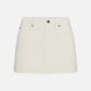 Mini Skirt In Shell-Bottoms-Uniquities
