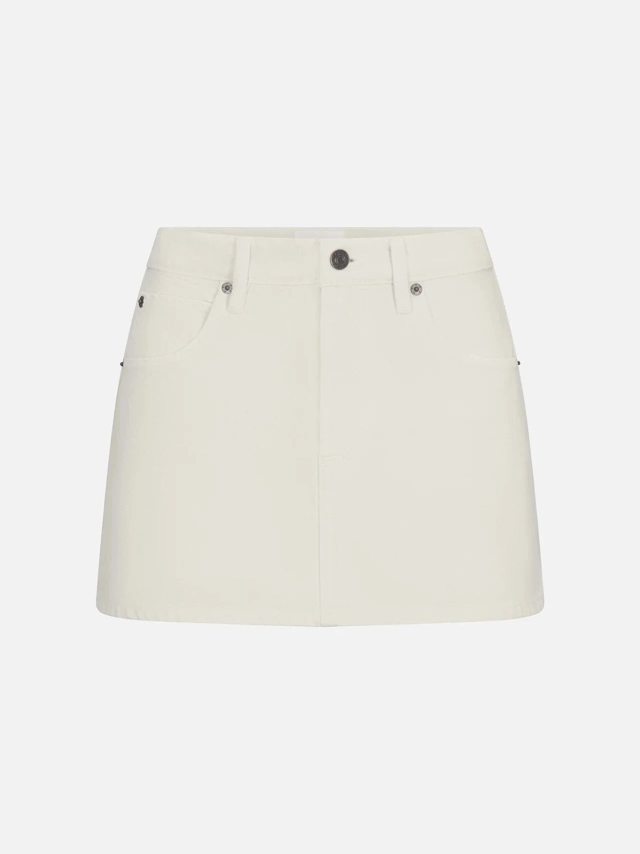 Mini Skirt In Shell-Bottoms-Uniquities