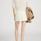 Mini Skirt In Shell-Bottoms-Uniquities